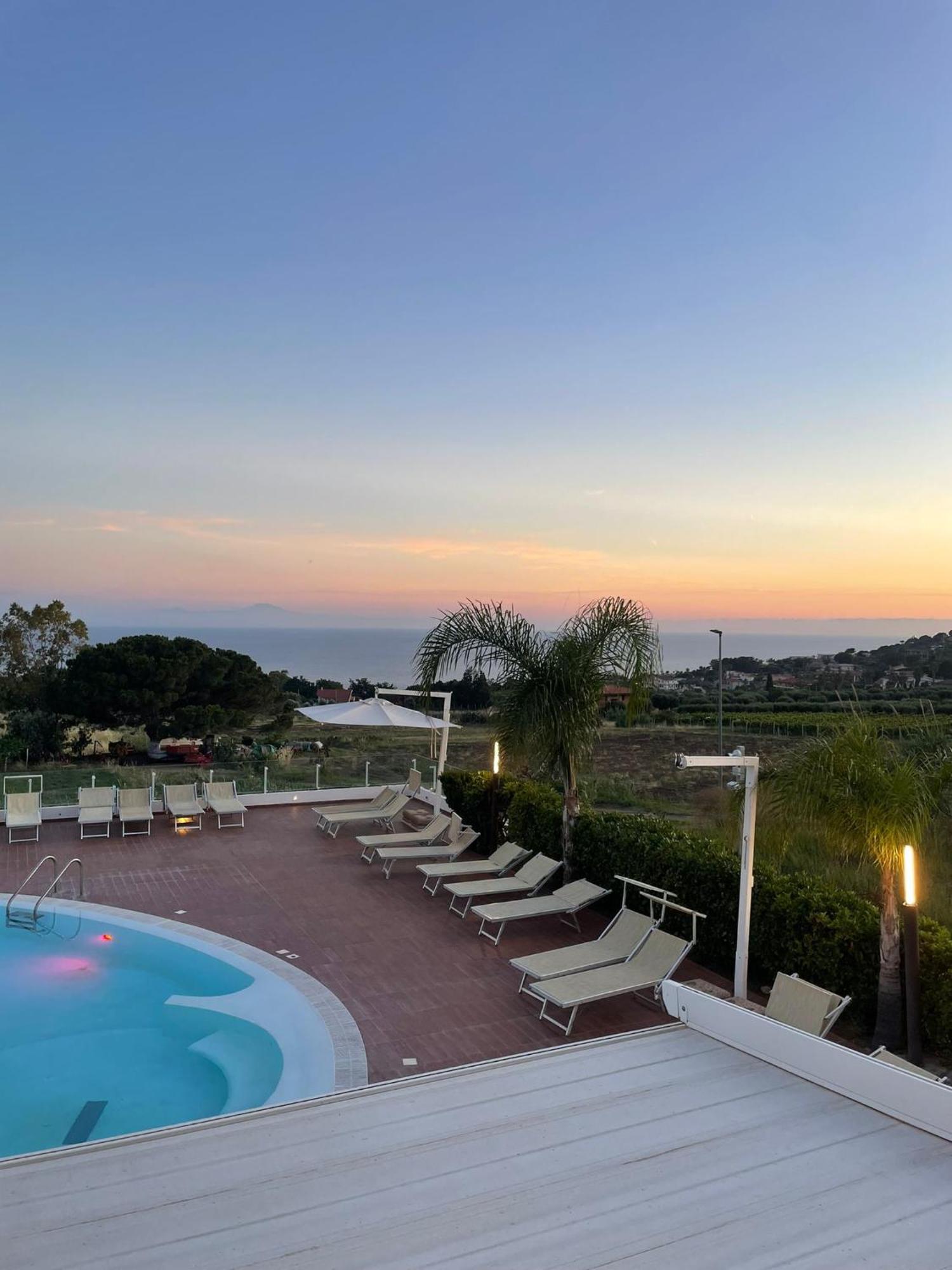 Luzia Agriresort Capo Vaticano Buitenkant foto