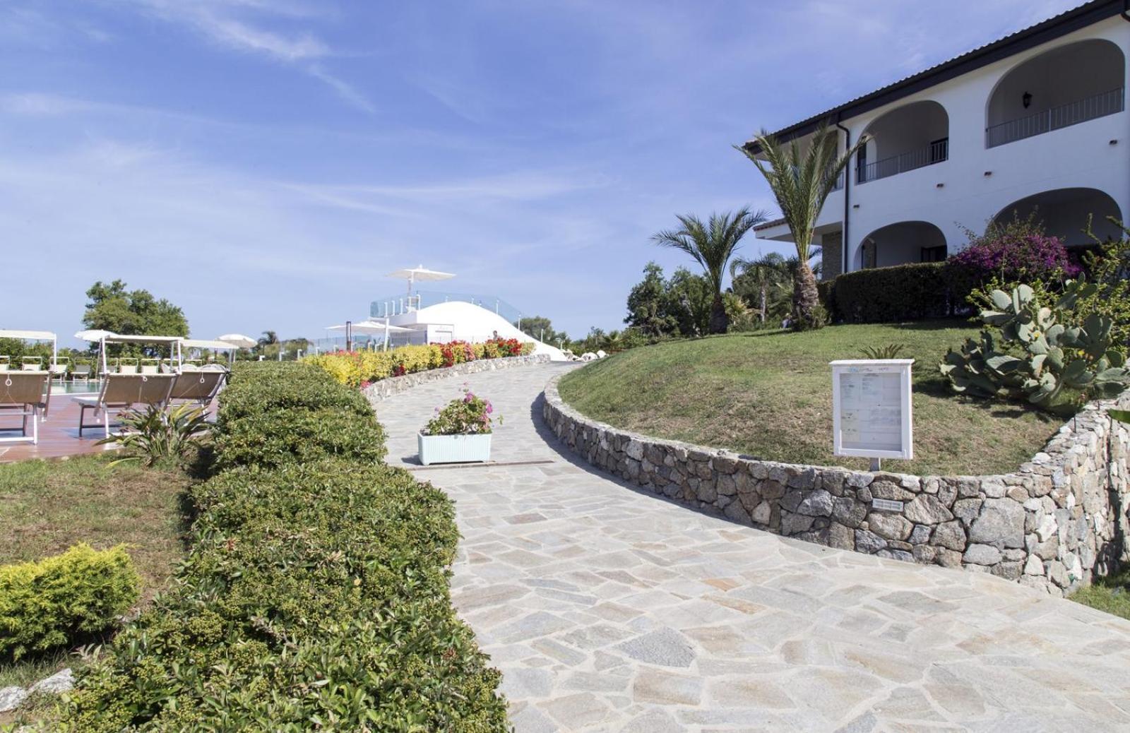 Luzia Agriresort Capo Vaticano Buitenkant foto